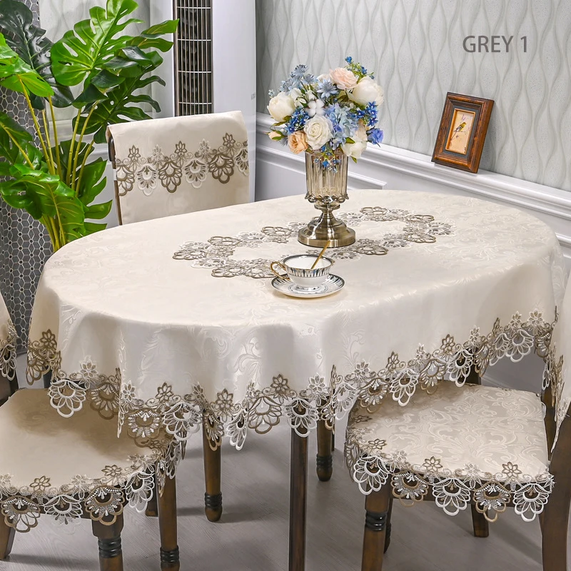 Скатерть Battilo, макраме, полиэстер 
Скатерть Battilo, макраме, полиэстер