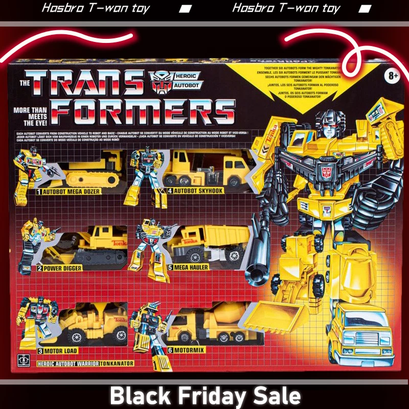 Hasbro Transformers Collaborative: Tonka Mash-Up, Tonkanator 6 Figures 5 Accessories 6 Sticker Sheets, and Instructions In Stock
Hasbro Transformers Collaborative: Tonka Mash-Up, Tonkanator 6 Figures 5 Accessories 6 Sticker Sheets, and Instructions In Stock