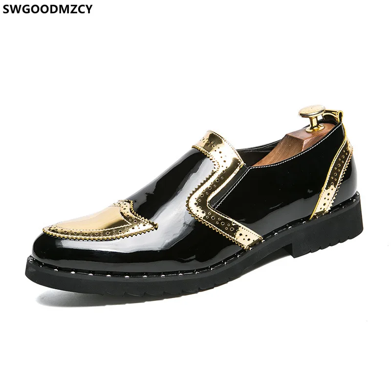 Dress Shoes for Men DERBI 48 Italiano Office 2023 Patent Leather Casual Shoes Loafers for Men Slip on Shoes Men Chaussure Homme
Dress Shoes for Men DERBI 48 Italiano Office 2023 Patent Leather Casual Shoes Loafers for Men Slip on Shoes Men Chaussure Homme