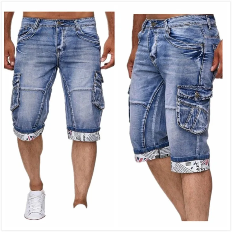 Men's New Summer Multi-pocket White Straight Leg Casual Lace Denim Nickel Shorts
Men's New Summer Multi-pocket White Straight Leg Casual Lace Denim Nickel Shorts