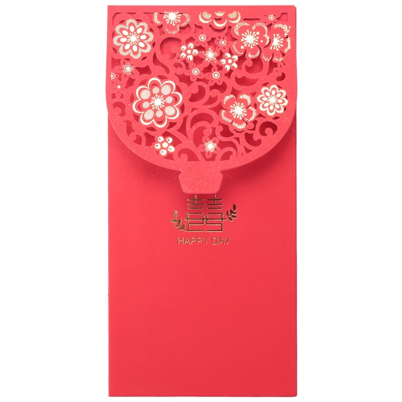 20 PCS Chinese Red Envelopes Lucky Money Envelopes Wedding Red Packet For New Year Wedding (7X3.4 Inch)
20 PCS Chinese Red Envelopes Lucky Money Envelopes Wedding Red Packet For New Year Wedding (7X3.4 Inch)