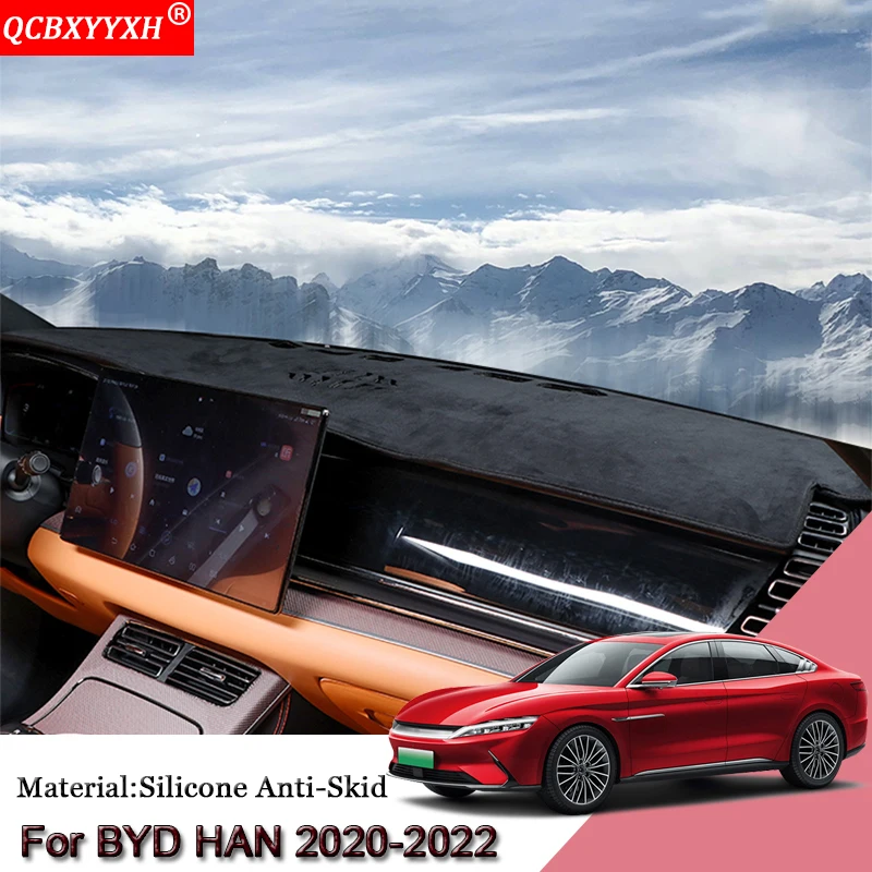 Car Styling Auto Dashboard Protective Mat Shade Cushion Pad Rose Carpet Mat Cover Automobiles Accessories For BYD HAN 2020-2022
Car Styling Auto Dashboard Protective Mat Shade Cushion Pad Rose Carpet Mat Cover Automobiles Accessories For BYD HAN 2020-2022