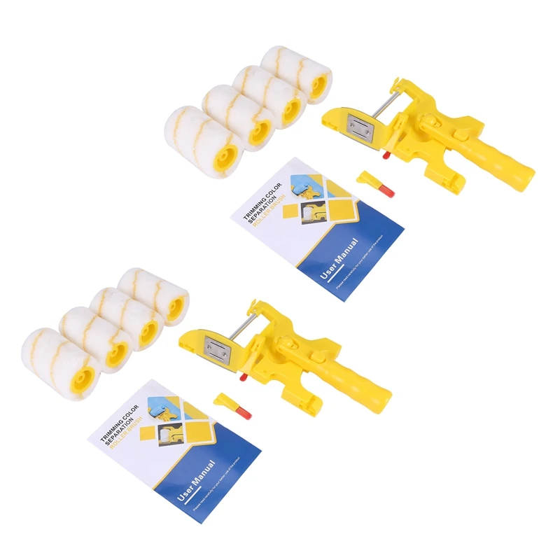 14Pcs Paint Edger Roller Brush Tools Portable Clean-Cut Brush For Home Wall Ceilings
14Pcs Paint Edger Roller Brush Tools Portable Clean-Cut Brush For Home Wall Ceilings