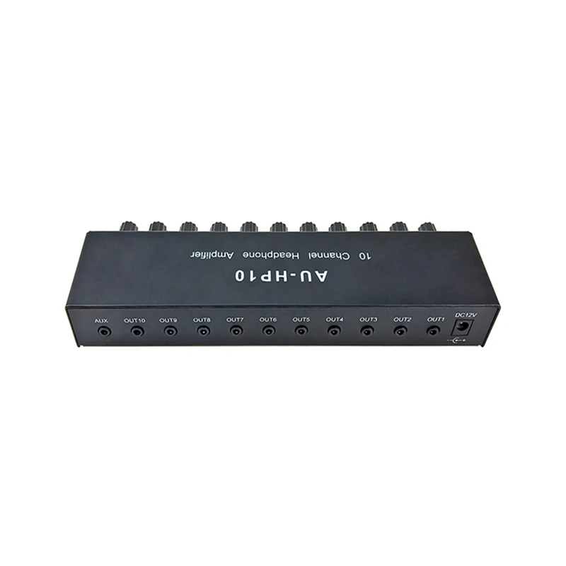 ABGZ-10 Channel Stereo Headphone Amplifier Audio (1 Input 10 Output ) Preamplifier Independent Vol NJM4556A Mixer Board
ABGZ-10 Channel Stereo Headphone Amplifier Audio (1 Input 10 Output ) Preamplifier Independent Vol NJM4556A Mixer Board