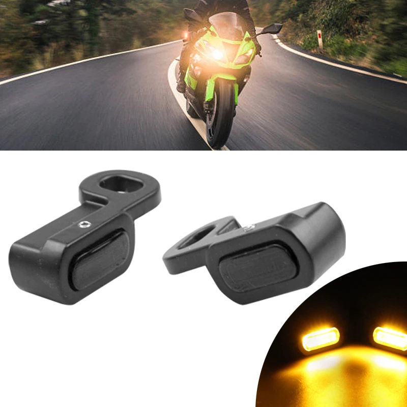2pcs 12V Turn Signals Motorcycle LED Handle Bar Running Light Amber Blinker Indicator Lamp For Harley Touring Models 2014-2020
2pcs 12V Turn Signals Motorcycle LED Handle Bar Running Light Amber Blinker Indicator Lamp For Harley Touring Models 2014-2020