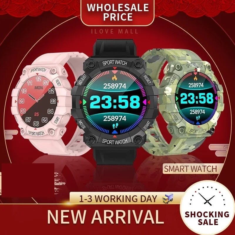 Smart Watch Jam Tangan Wanita Lelaki Sport Watch Fitness Tracker Watch For Men Women Watch Multi Color
Smart Watch Jam Tangan Wanita Lelaki Sport Watch Fitness Tracker Watch For Men Women Watch Multi Color