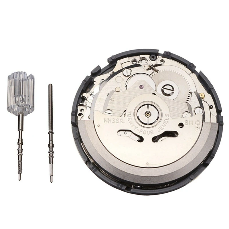 Automatic Watch Movement Mens Parts Mechanical Watch Movement NH36A Movement Watch Replace Accessories
Automatic Watch Movement Mens Parts Mechanical Watch Movement NH36A Movement Watch Replace Accessories