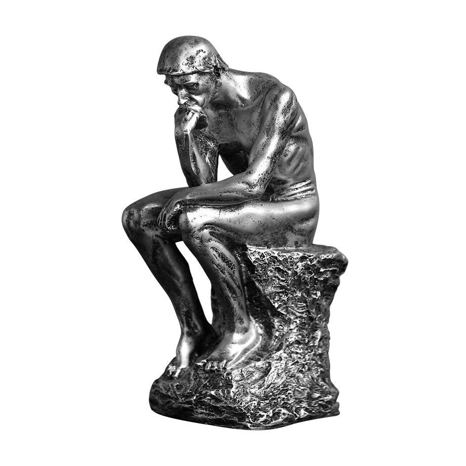 Art Sculpture Ornaments For Home Decoration Room Statue Living Room Decorative Figures Table Office Desk Accessories Thinker Sit
Art Sculpture Ornaments For Home Decoration Room Statue Living Room Decorative Figures Table Office Desk Accessories Thinker Sit