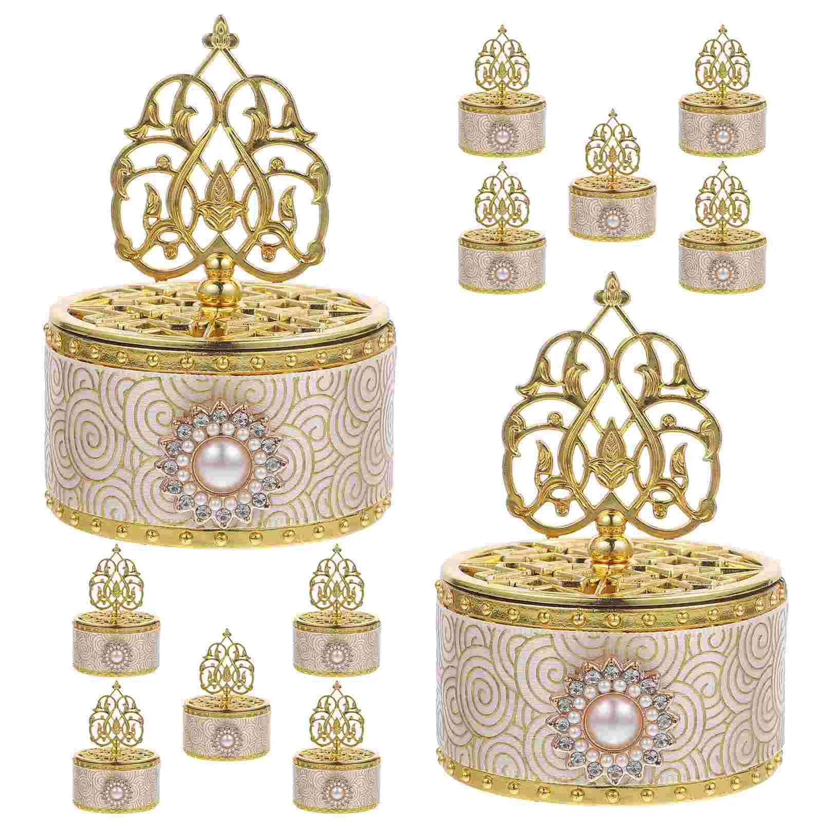 12 Pcs Trinkets Bridesmaid Wedding Favors Golden Candy Containers Plastic Party Gift
12 Pcs Trinkets Bridesmaid Wedding Favors Golden Candy Containers Plastic Party Gift
