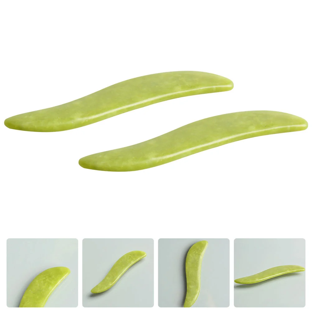 2pcs Scraping Board Jade Scraping Plate Physical Acupressure Tools for Legs Arms Neck Shoulder
2pcs Scraping Board Jade Scraping Plate Physical Acupressure Tools for Legs Arms Neck Shoulder