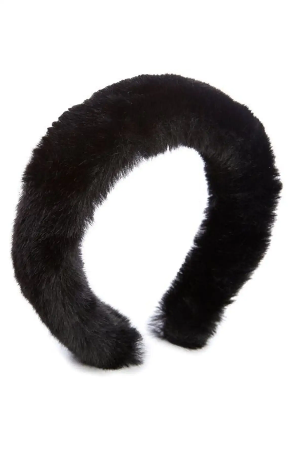 Women's Plush Buckle Black Plush Shaggy Crown Furry Buckle 
Women's Plush Buckle Black Plush Shaggy Crown Furry Buckle