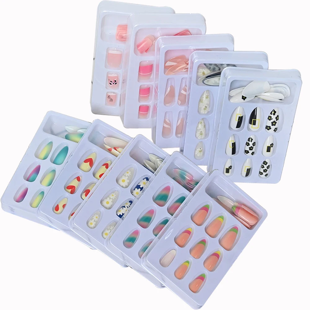 24PCS/Lot Wearing Nail Tips,Removable Press On Fake Nails,Pink Heart False Nails Tips Art Design with Tools Daisy Ballerina Tip
24PCS/Lot Wearing Nail Tips,Removable Press On Fake Nails,Pink Heart False Nails Tips Art Design with Tools Daisy Ballerina Tip