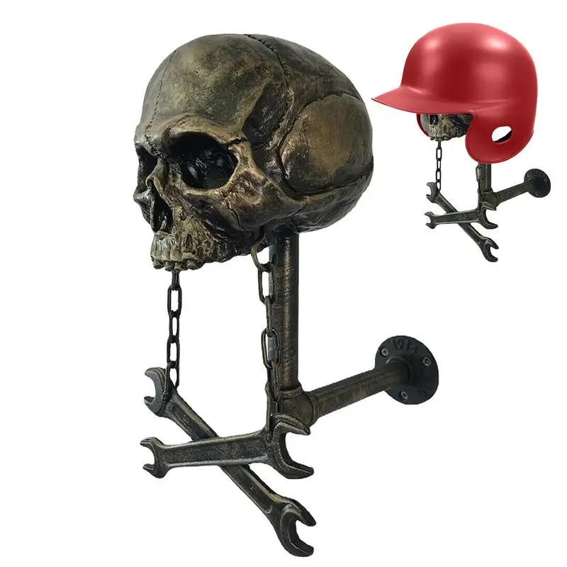 Skull Helmets Holder Skull Motorcycle Helmets Holder Wall Mount Detachable Resin Crafts Motorcycle & Bike Helmets Accessories
Skull Helmets Holder Skull Motorcycle Helmets Holder Wall Mount Detachable Resin Crafts Motorcycle & Bike Helmets Accessories
