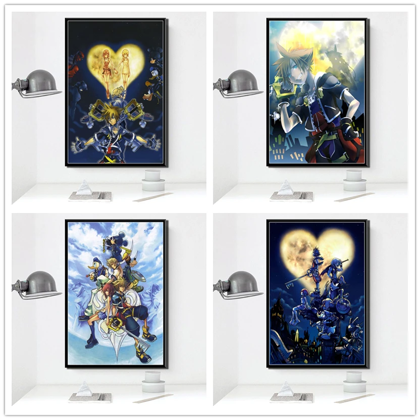 Алмазная живопись Kingdom Hearts, плакаты для игр, вышивка крестиком, 5D алмазная вышивка, картина стразы, художественные изделия WG3405
Алмазная живопись Kingdom Hearts, плакаты для игр, вышивка крестиком, 5D алмазная вышивка, картина стразы, художественные изделия WG3405