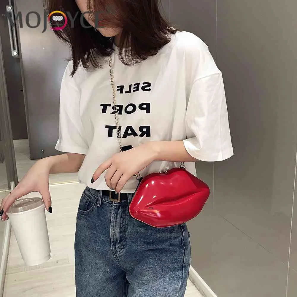 Lips Shape PVC Handbags Women Zipper Shoulder Bag Crossbody Messenger Phone Bag Evening Party Clutches Bolsas Fesmallna Gift
Lips Shape PVC Handbags Women Zipper Shoulder Bag Crossbody Messenger Phone Bag Evening Party Clutches Bolsas Fesmallna Gift