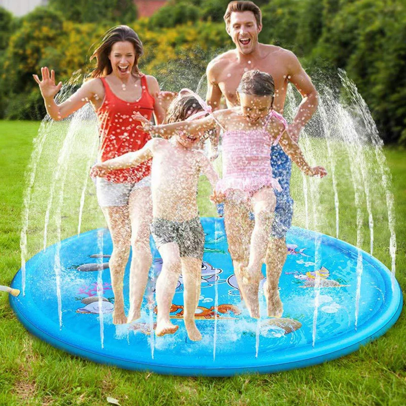 100/170cm Kids Outdoor Toys Inflatable Water Spray Pad Round Swimming Pool Sport Terad Family Game Children Adult Birthday Gifts
100/170cm Kids Outdoor Toys Inflatable Water Spray Pad Round Swimming Pool Sport Terad Family Game Children Adult Birthday Gifts
