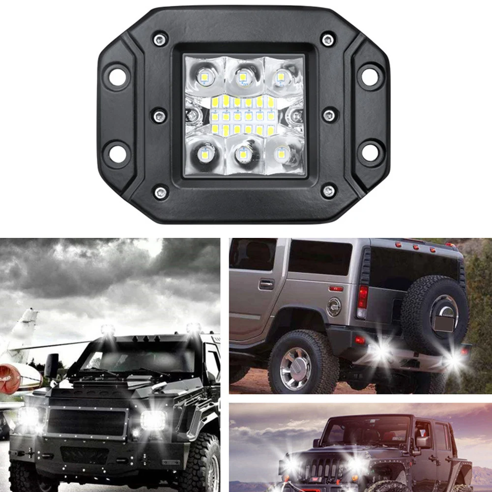 39W 5 Inch Flush Mount Work Light Led Spot Flood Light Bar Aluminum Bright Beam Fog Lamp For Jeep 4x4 Off Road Truck Trailer
39W 5 Inch Flush Mount Work Light Led Spot Flood Light Bar Aluminum Bright Beam Fog Lamp For Jeep 4x4 Off Road Truck Trailer
