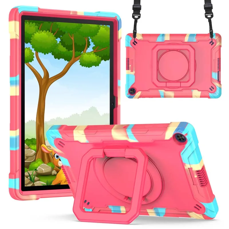 Kids Shockproof Cover For Huawei MatePad T10 T10S AGR-L09/W09 AGS3-L09/W09 Portable Handle Holder Casing with Strap
Kids Shockproof Cover For Huawei MatePad T10 T10S AGR-L09/W09 AGS3-L09/W09 Portable Handle Holder Casing with Strap