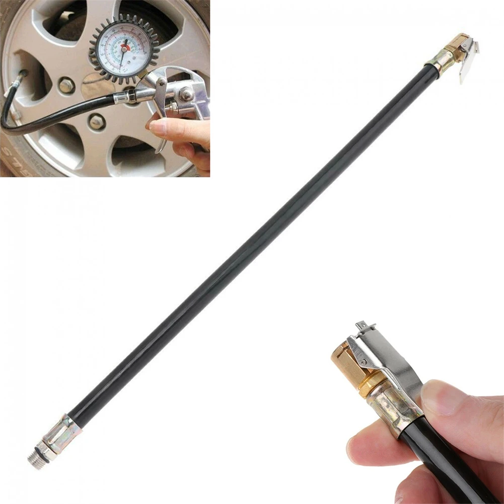 Air Tyre Inflator Pressure Car Auto Tire Hose Pump Gauge Hose Connector Flexible For Automobile Tires Fast Inflatable Rods
Air Tyre Inflator Pressure Car Auto Tire Hose Pump Gauge Hose Connector Flexible For Automobile Tires Fast Inflatable Rods