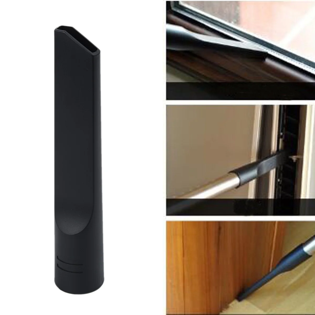35mm Vacuum Cleaner Crevice Replacement Tool Port Corner Nook Cranny Tool Black Vacuum Parts Accessories
35mm Vacuum Cleaner Crevice Replacement Tool Port Corner Nook Cranny Tool Black Vacuum Parts Accessories