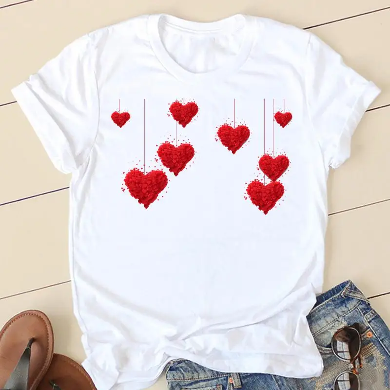 Female Tee Sweet Love 90s Trend Style Women T-shirts Short Sleeve Ladies Fashion Casual Clothing Summer Graphic Tshirt Clothes
Female Tee Sweet Love 90s Trend Style Women T-shirts Short Sleeve Ladies Fashion Casual Clothing Summer Graphic Tshirt Clothes
