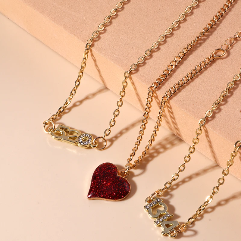 Fashion Lovers Bracelets & Bangles For Women Girls Romantic Love Charm Chain Bracelets Set Gold Color Valentine's Day Gifts
Fashion Lovers Bracelets & Bangles For Women Girls Romantic Love Charm Chain Bracelets Set Gold Color Valentine's Day Gifts