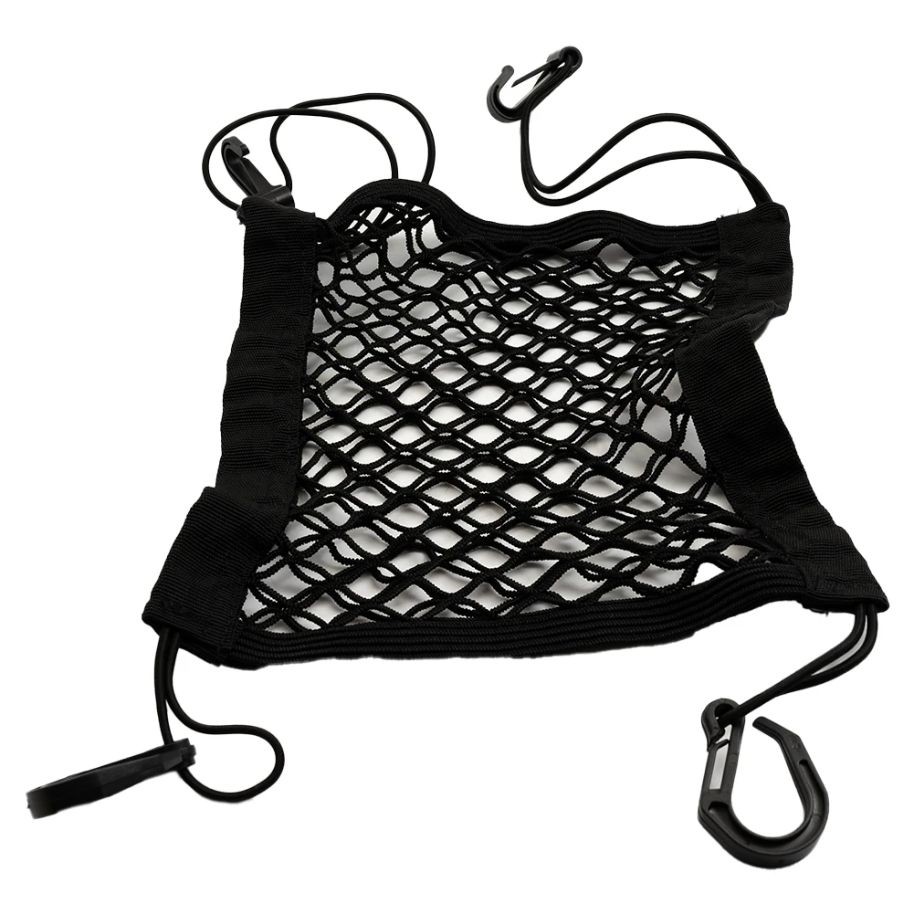 Brand New Motorcycle Cargo Net Tool Accessory Black Hook Hold Bag Luggage Mesh Plastic Hooks Storage 23cmx30cm
Brand New Motorcycle Cargo Net Tool Accessory Black Hook Hold Bag Luggage Mesh Plastic Hooks Storage 23cmx30cm