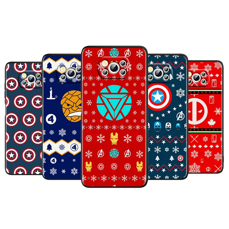 Marvel Cool Hero Man For Xiaomi Poco M4 X3 F3 GT NFC M3 C3 M2 F2 F1 X2 Pro Mi Mix3 5G Soft Silicone Black Phone Case Cover Coque
Marvel Cool Hero Man For Xiaomi Poco M4 X3 F3 GT NFC M3 C3 M2 F2 F1 X2 Pro Mi Mix3 5G Soft Silicone Black Phone Case Cover Coque