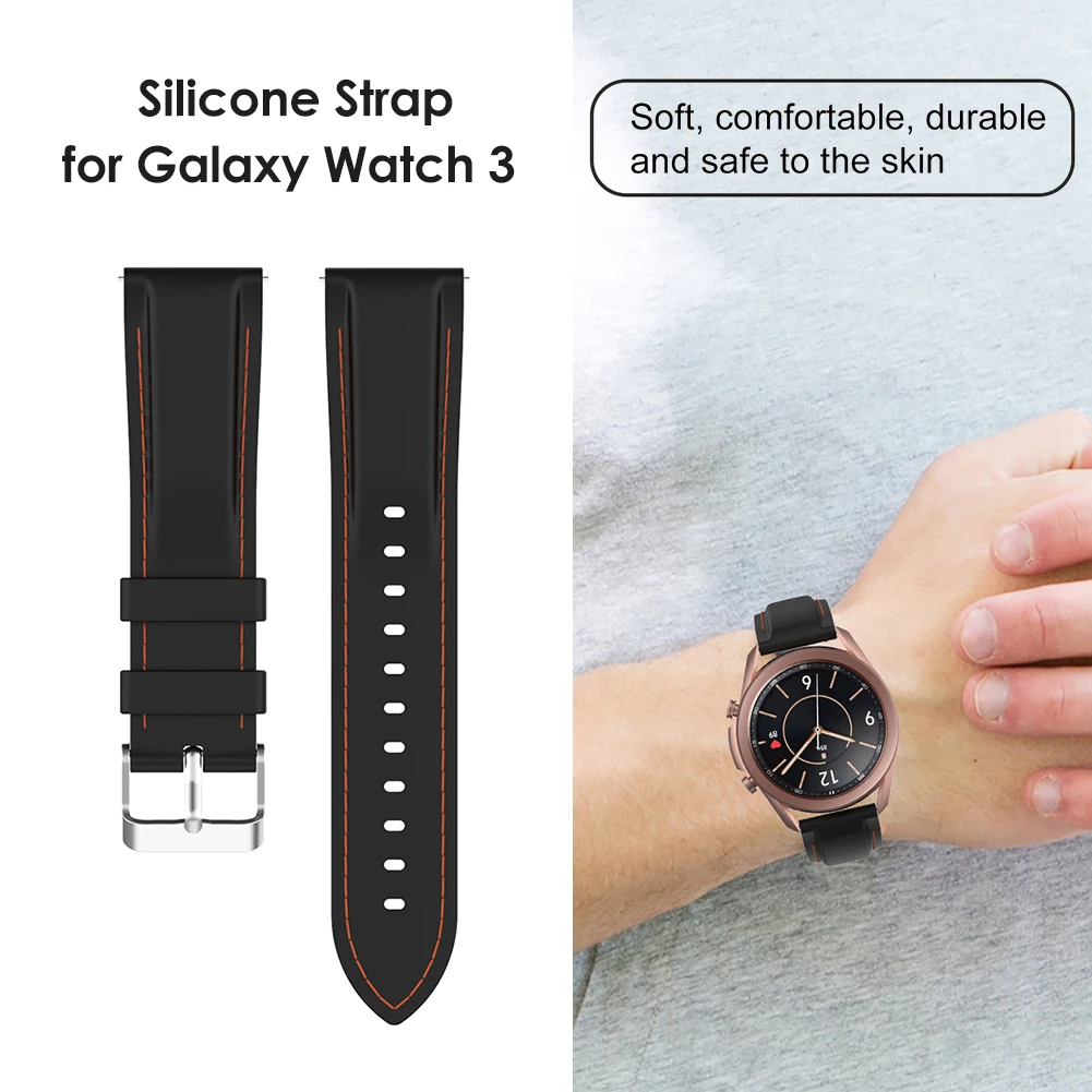 Watch Band Durable Practical Components for Galaxy Watch 3 41mm Replace Bracelet Strap Convenient Replace Watch Accessories
Watch Band Durable Practical Components for Galaxy Watch 3 41mm Replace Bracelet Strap Convenient Replace Watch Accessories