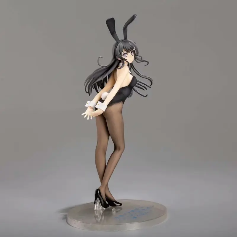 

Аниме экшн-фигурка Sakurajima Mai sexy bunny girl, Коллекционная модель, Мультяшные игрушки для друзей, подарки, 26 см