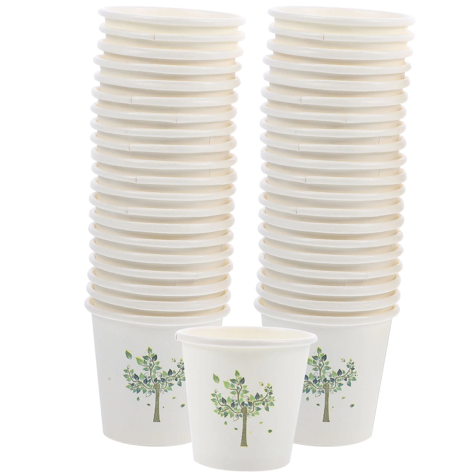 

500 Pcs Coffee Mugs Tasting Cup Small Disposable Cups Glass 3 Oz 3oz Paper Bulk Bathroom
