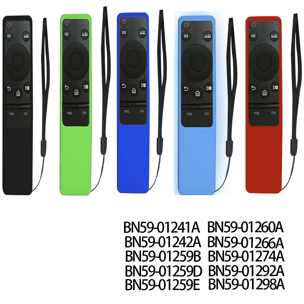 For Samsung BN59 Series Smart TV TV Remote Control Silicone Case Soft Shockproof Anti-scratch Remote Control Protector
For Samsung BN59 Series Smart TV TV Remote Control Silicone Case Soft Shockproof Anti-scratch Remote Control Protector