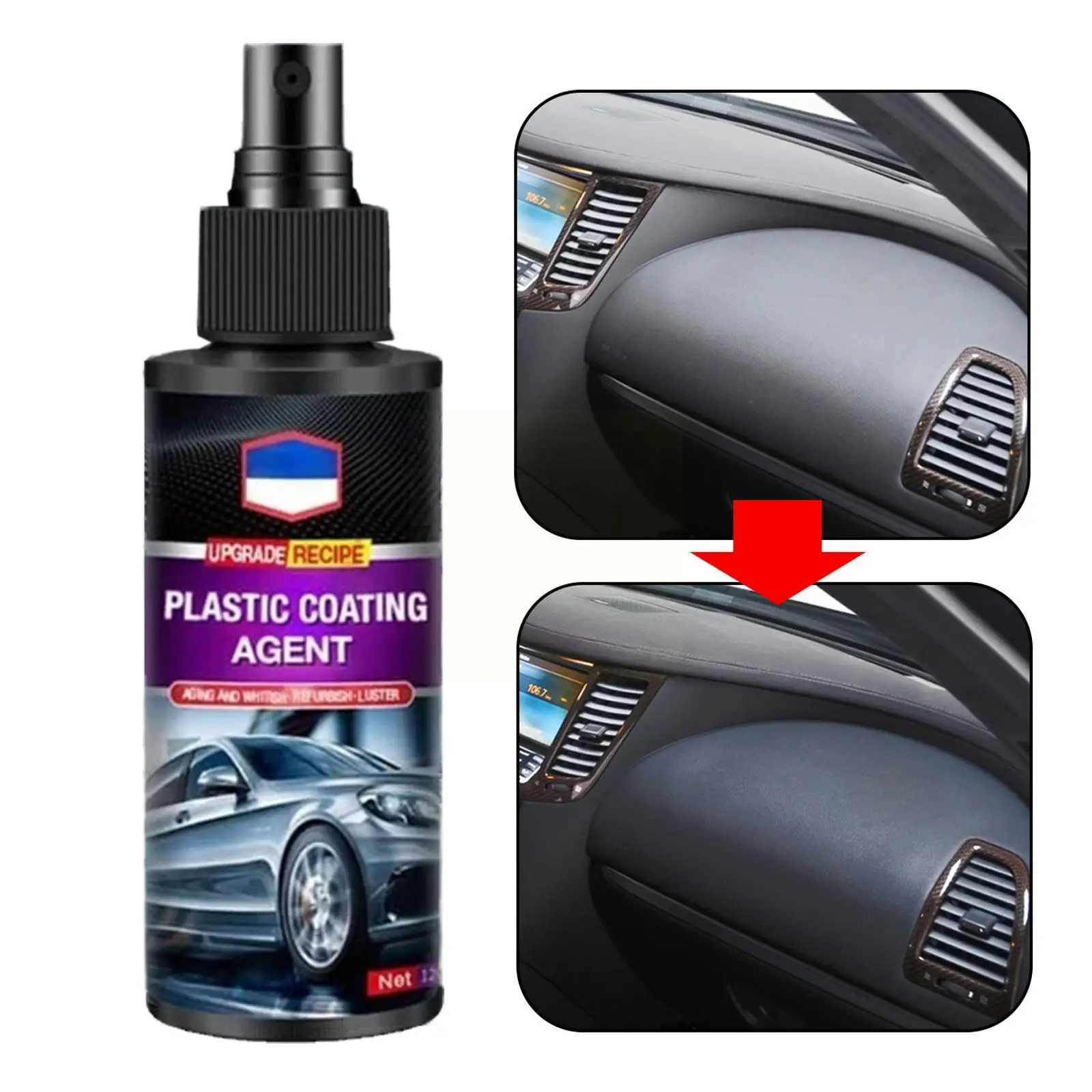 120ml Leather And Plastic Indoor Maintenance Agent Tools Maintenance Automotive Restoration Renovated Coating Cleaning Inte Z5T9
120ml Leather And Plastic Indoor Maintenance Agent Tools Maintenance Automotive Restoration Renovated Coating Cleaning Inte Z5T9