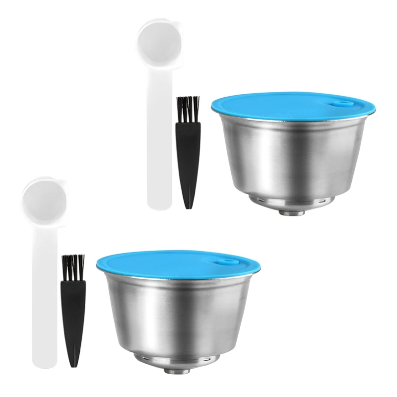 2X Reusable Capsula For Dolce-Gusto,Stainless Steel Coffee Filter For Nescafe/Dolce-Gusto Set (With Spoon&Brush)
2X Reusable Capsula For Dolce-Gusto,Stainless Steel Coffee Filter For Nescafe/Dolce-Gusto Set (With Spoon&Brush)