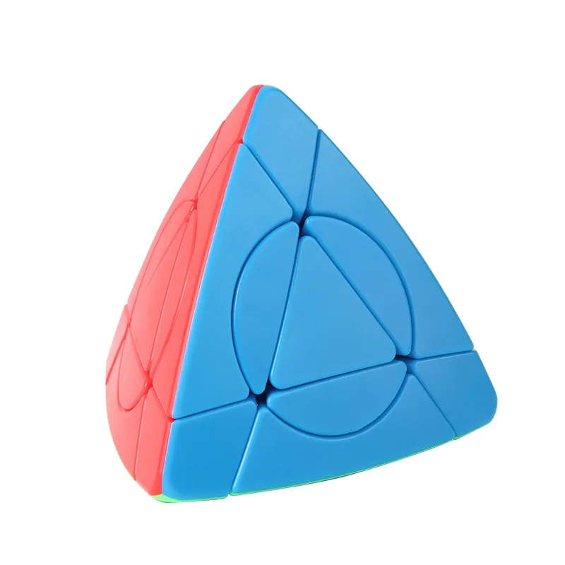 

[ECube] Sengso Crazy Pyraminx Newest Professional Speed Magic Cube Stickerless Cubo Magico Drop Shipping Shengshou
