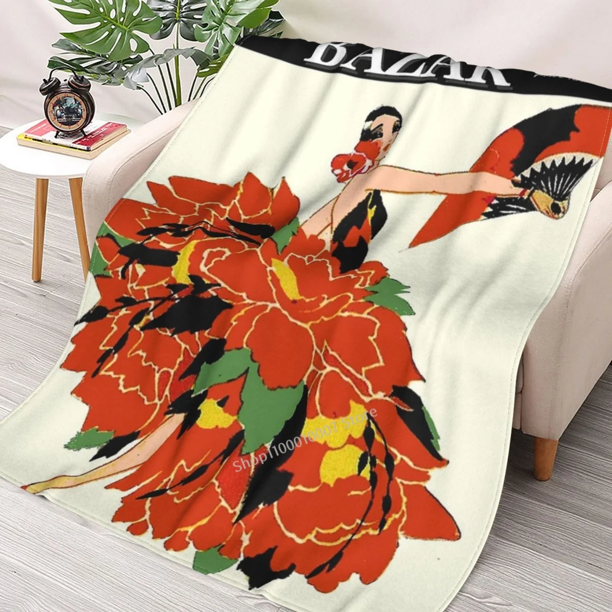 HARPERS BAZAR Vintage 1929 Magazine Advertising Print Throw Blanket 3D printed sofa bedroom decorative blanket children adult
HARPERS BAZAR Vintage 1929 Magazine Advertising Print Throw Blanket 3D printed sofa bedroom decorative blanket children adult