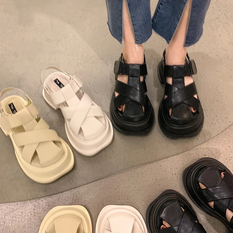 Sandalias Mujer Verano 2022 Shoes for Women Sandals Female Retro Casual Fashion Ladies Platform Roman Sandálias Feminina 2022
Sandalias Mujer Verano 2022 Shoes for Women Sandals Female Retro Casual Fashion Ladies Platform Roman Sandálias Feminina 2022