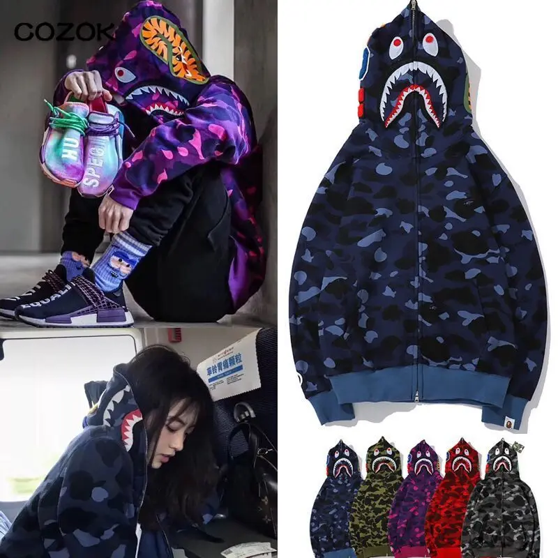 2022 Camouflage Hoodies Winter Camouflage Men Sweatshirt Youth Shark Casual Hooded Coat Tracksuit Couple Clothing Lounge Wear
2022 Camouflage Hoodies Winter Camouflage Men Sweatshirt Youth Shark Casual Hooded Coat Tracksuit Couple Clothing Lounge Wear
