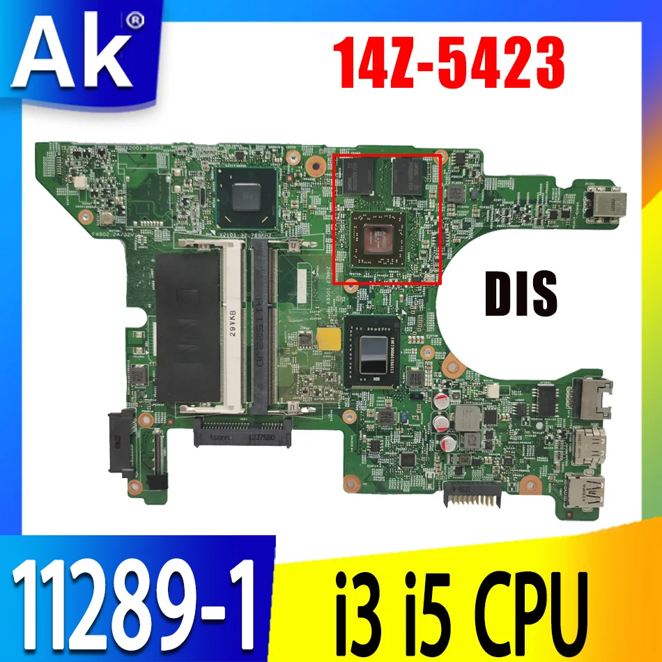Материнская плата 11289-1 для DELL 5423 материнская плата для DELL Inspiron 14Z-5423 материнская плата с I3 I5 3-го поколения ЦП материнская плата CN-0MRRJR 0K76FX
Материнская плата 11289-1 для DELL 5423 материнская плата для DELL Inspiron 14Z-5423 материнская плата с I3 I5 3-го поколения ЦП материнская плата CN-0MRRJR 0K76FX