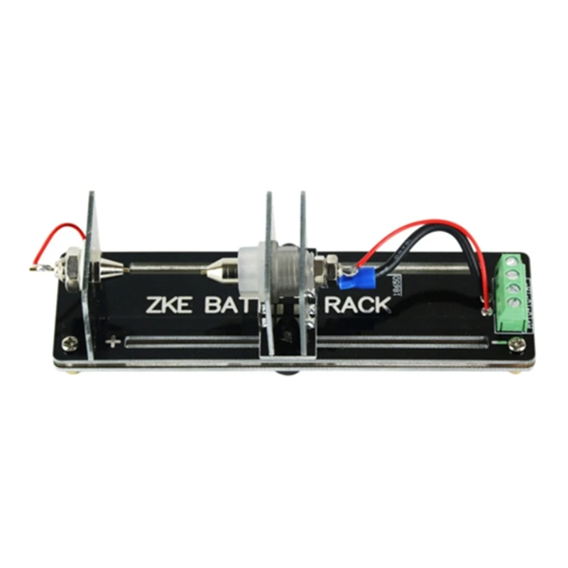 

DXAB Convenient and Reliable Battery Capacity Tester Stand Perfect for 21700,26650,18650, AA, AAA Button Batteries Holder