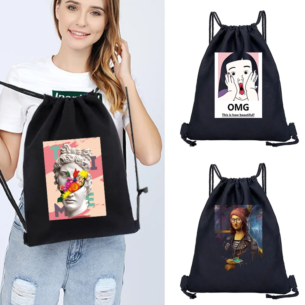 Shoulders Sport Bag Gym Drawstring Backpack Funny Series Outdoor Bags for Kayaking Camping Hiking Travel Storage Backpacks 
Shoulders Sport Bag Gym Drawstring Backpack Funny Series Outdoor Bags for Kayaking Camping Hiking Travel Storage Backpacks