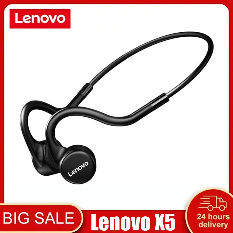 Спортивные наушники Lenovo X5 с костной проводимостью, Водонепроницаемая Bluetooth-гарнитура IPX8, беспроводные наушники с памятью 8 ГБ и микрофоном
Спортивные наушники Lenovo X5 с костной проводимостью, Водонепроницаемая Bluetooth-гарнитура IPX8, беспроводные наушники с памятью 8 ГБ и микрофоном