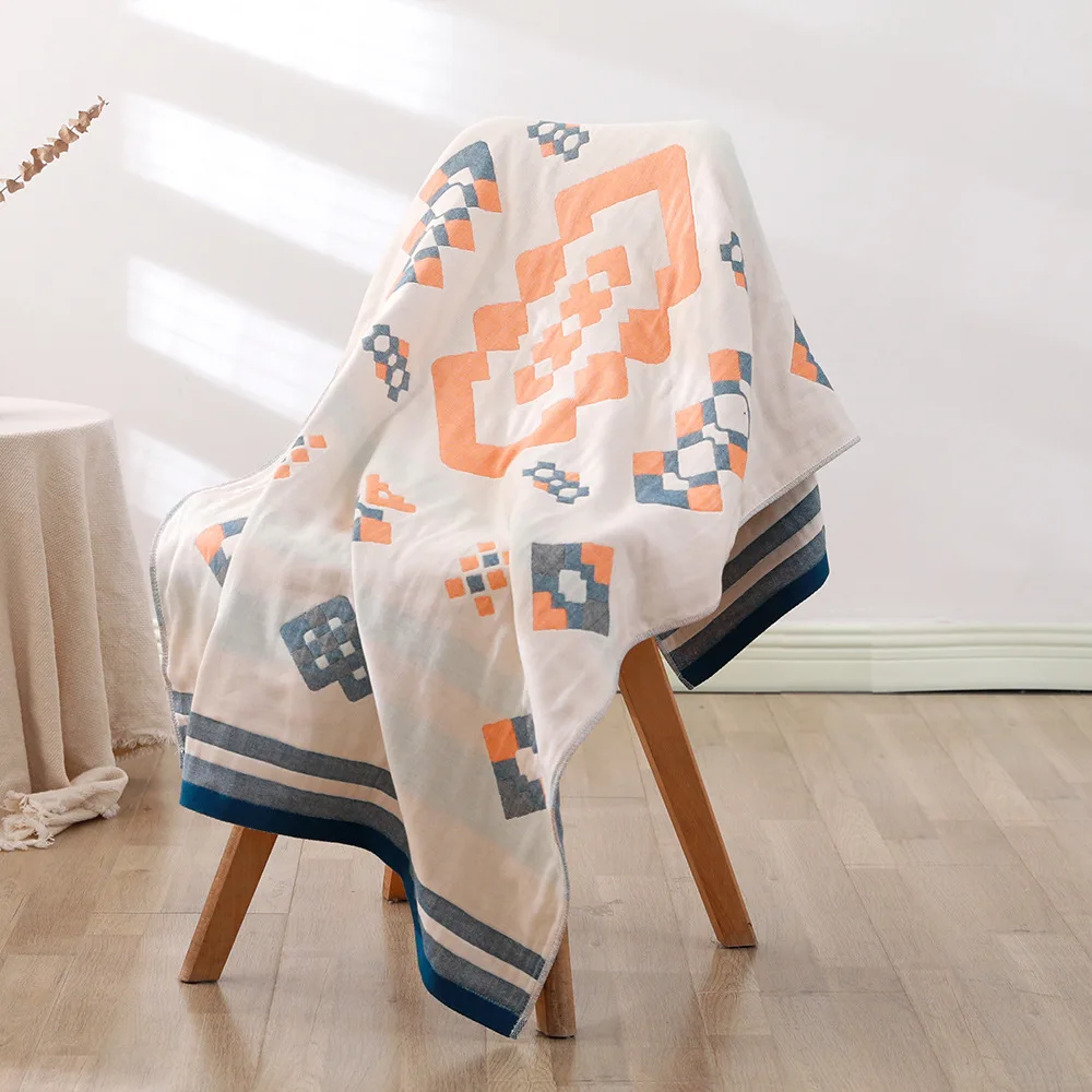 Four Layer Gauze Cotton Bath Towel Soft And Comfortable Bohemia 70*140 Beach Towel Indian Sun God Soft
Four Layer Gauze Cotton Bath Towel Soft And Comfortable Bohemia 70*140 Beach Towel Indian Sun God Soft