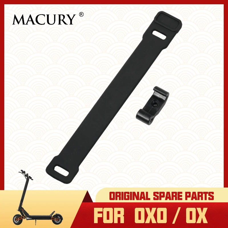 

Safety Locking Belt With Hook Bracket for INOKIM OXO OX Electric Scooter To Wrap Around Folding Joint Rubber Strap Security Band
