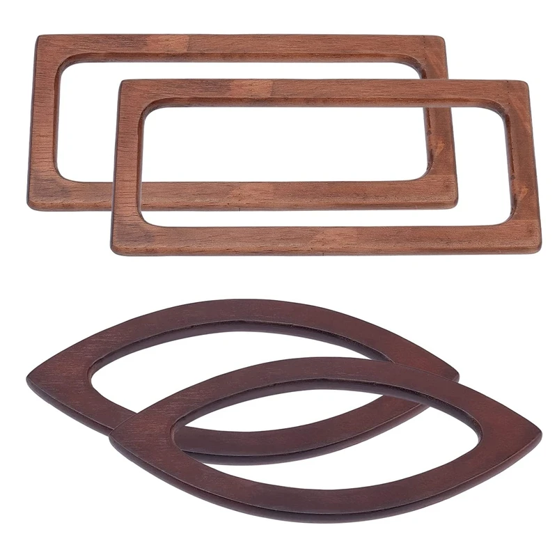 Hot SV-4Pcs Oval Rectangle Wooden Bag Handle Replacement Handle Purse Handmade Bag Handles For Handbag Crafting
Hot SV-4Pcs Oval Rectangle Wooden Bag Handle Replacement Handle Purse Handmade Bag Handles For Handbag Crafting