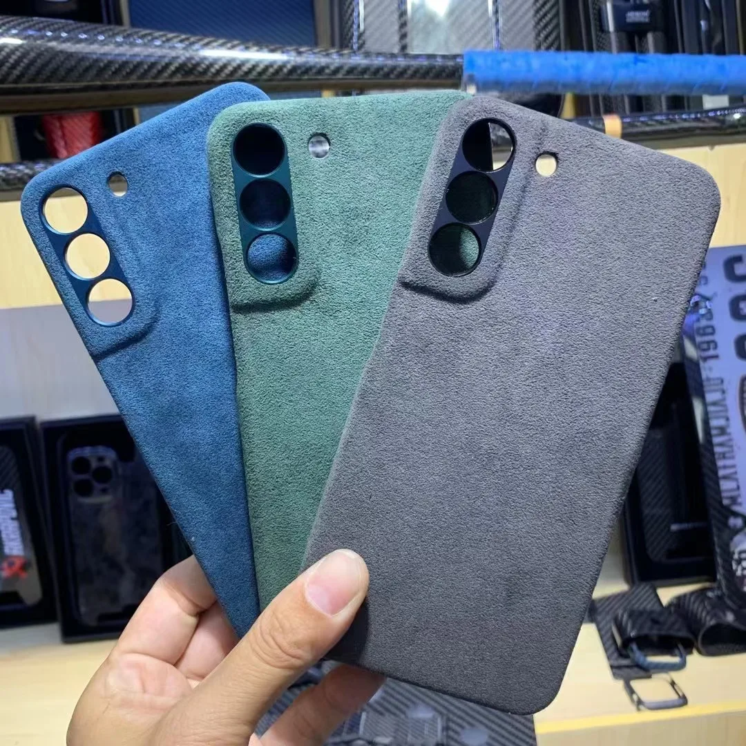 Real Alcantara Case for Samsung Galaxy S22 Ultra Plus S22+ 5G Luxury Business Supercar Same Artificial Leather Suede Phone Cases
Real Alcantara Case for Samsung Galaxy S22 Ultra Plus S22+ 5G Luxury Business Supercar Same Artificial Leather Suede Phone Cases