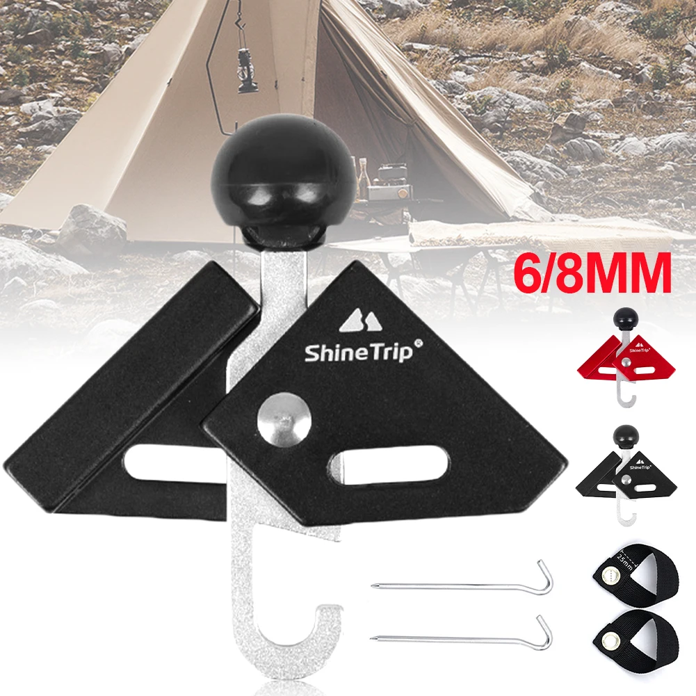Tent Pole Connector Aluminum Alloy Adjustable Angle Non-Slip Protection With Hook Pyramid Tent Awning Pole Thimble Accessories
Tent Pole Connector Aluminum Alloy Adjustable Angle Non-Slip Protection With Hook Pyramid Tent Awning Pole Thimble Accessories