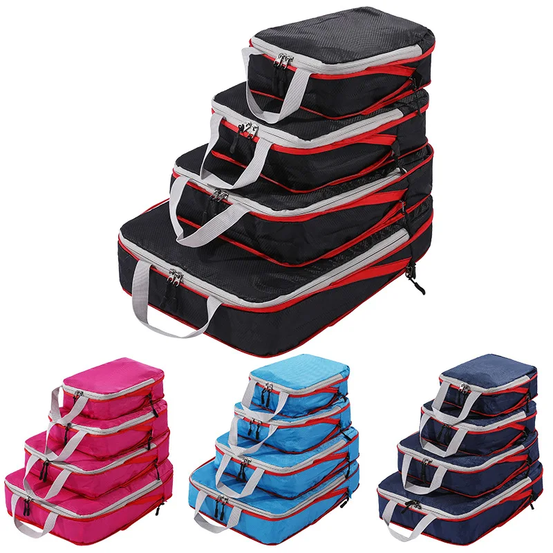 Travel Luggage Cubes Portable Organizer Suitcase Waterproof Nylon Travel Bag Storage With Compressible Packing Foldable Handbag 
Travel Luggage Cubes Portable Organizer Suitcase Waterproof Nylon Travel Bag Storage With Compressible Packing Foldable Handbag