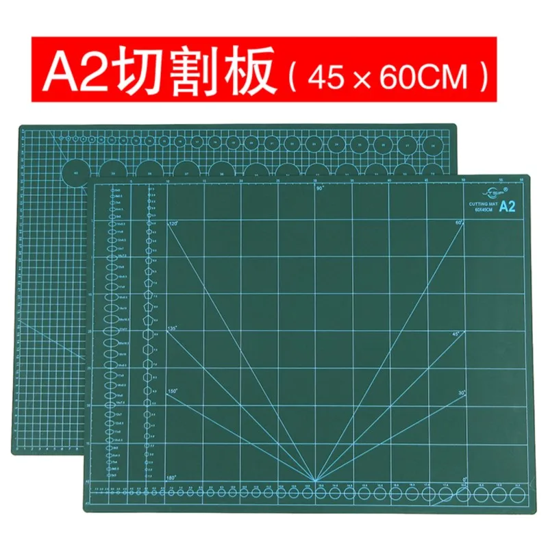 new Cutting Mat A2 Pvc Rectangle Self Healing thicker white core Desktop Protection Mat Craft Dark Green 60cm * 45cm*0.3cm
new Cutting Mat A2 Pvc Rectangle Self Healing thicker white core Desktop Protection Mat Craft Dark Green 60cm * 45cm*0.3cm