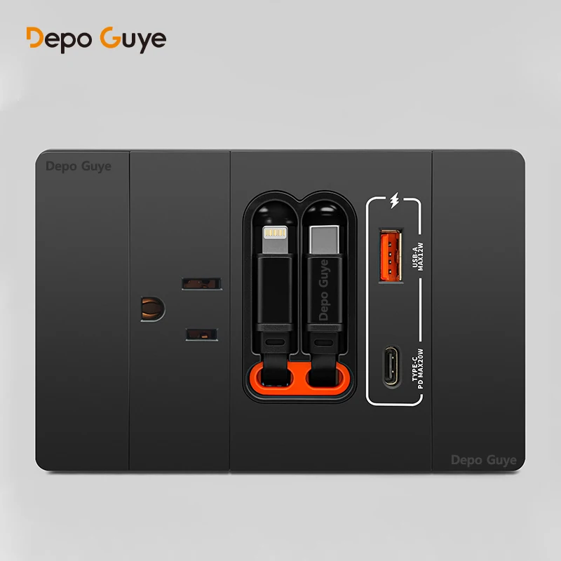 Розетка PD Depo Guye 20 Вт
Розетка PD Depo Guye 20 Вт